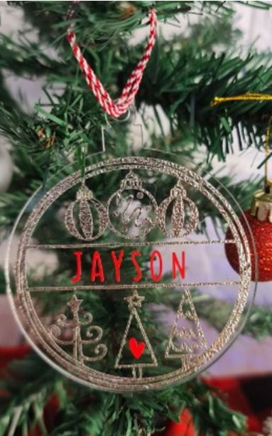 Personalized christmas ornaments diy