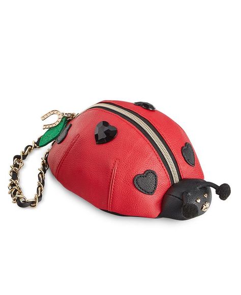 Betsey Johnson - Ladybug wristlet Funny Purses, Novelty Handbags, Novelty Purses, Funny Bags, Betsey Johnson Purses, Unique Handbags, Betsey Johnson Handbags, Animal Bag, Unique Purses