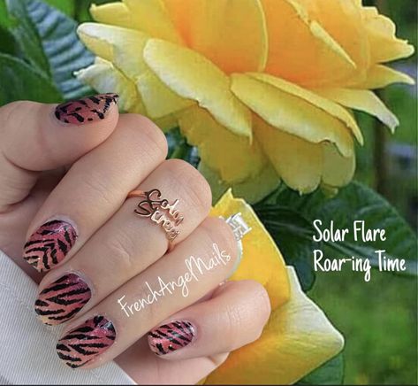 Flare Nails, Nice Nails, Nail Art Set, Solar Flare, Street Nails, Color Street Nails, Color Street, Me Time, Makeup Nails