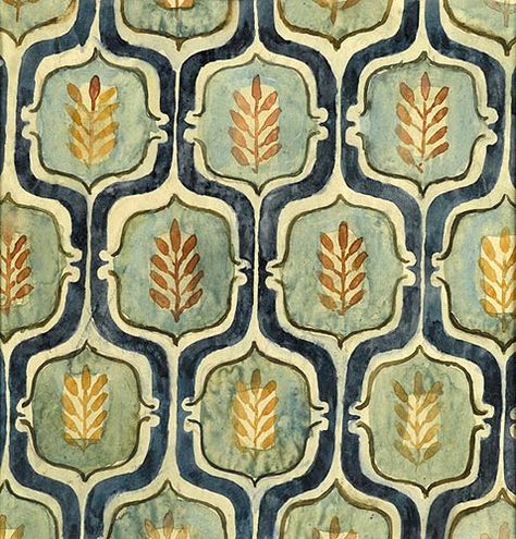 textile design by elisabeth vellacott Design Textile, Pattern Play, Pretty Patterns, Old Wallpaper, Textile Patterns, Textile Prints, Surface Pattern Design, Repeating Patterns, Small Designs