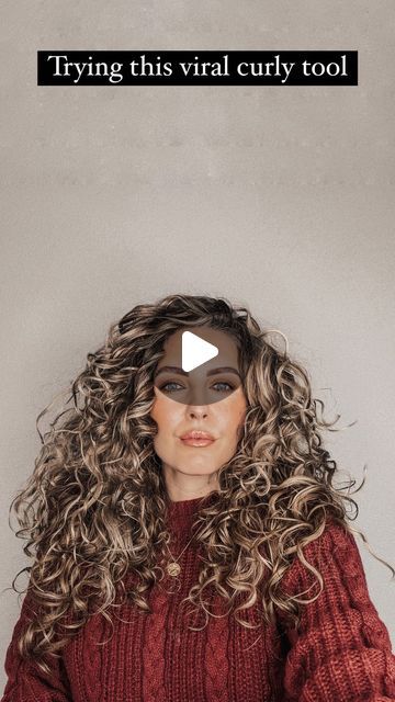 Nikita Berkhout | Creator on Instagram: "Trying this viral curly tool 👉Comment Link if you want the 🔗 for the tool and the products I’ve used #curlyhair #hair #curlyroutine #viraltool #viralcurlyhairtool #halfup #hairstyles #easyhair #curlyhairstyle #exploremore #explorepage #viral #krullen #curlyhair #wavyhair #curlytutorials #easyhairstyle #easyhairstyles #curlyhairstyles #curlygirl #trendinghair #fy #foryou" Curly Hair Tools, Hairstyles For Long Curly Hair, Curly Hair Beauty, Stunning Hairstyles, Curly Hair Extensions, Long Locks, Hairdo For Long Hair, Long Curly Hair, Curly Girl