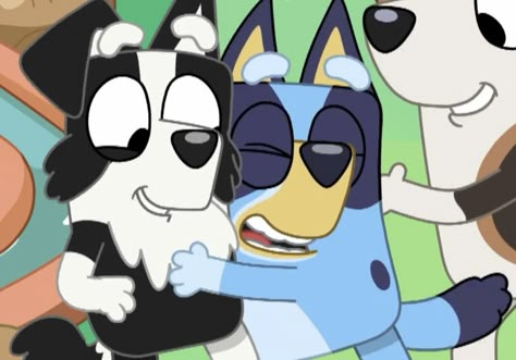 Bluey Characters Mackenzie, Mackenzie And Bluey, Mackenzie X Bluey, Bluey And Mackenzie, Bluey Matching Pfp, Bluey X Mackenzie, Bluey Mackenzie, Bluey Pfp, Bluey Friends