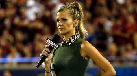 ESPN’s Sam Ponder Claps Back at Columnist Who Accused Her of ‘Bigotry’ Sam Ponder, Samantha Ponder, Female Sports, Clap Back, Sports Illustrated, Apple News, Sports Women, Sports, Hair