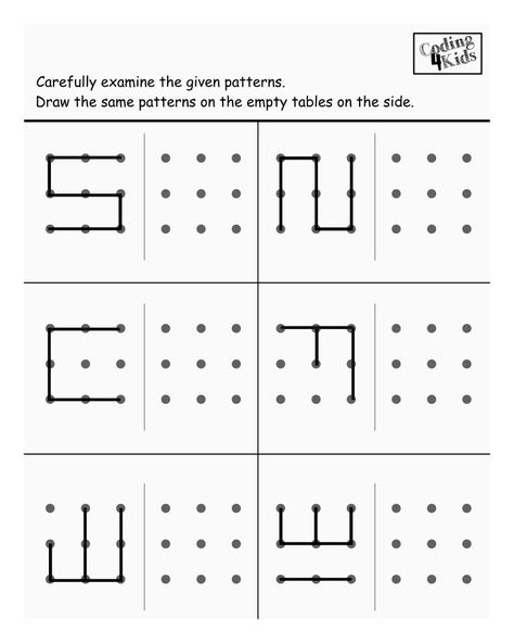 Logic Worksheets For Preschool, Preschool Coding Activities, Coding Activities For Preschoolers, Coding For Kids Worksheets, Coding Kindergarten, Maze Activities For Kids, Coding Preschool, Coding Activities For Kids, Spa Activities