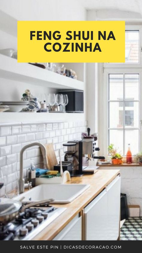 Como Fazer o Feng Shui na Cozinha ! #fengshui #cozinhas #decorarcozinha #cozinhasdecoradas Feng Shui Kitchen Layout, Feng Shui Dicas, Open Plan Layout, Feng Shui Kitchen, Kitchen Design Tips, Top Kitchen Trends, Fen Shui, Best Kitchen Design, Kitchen Goals