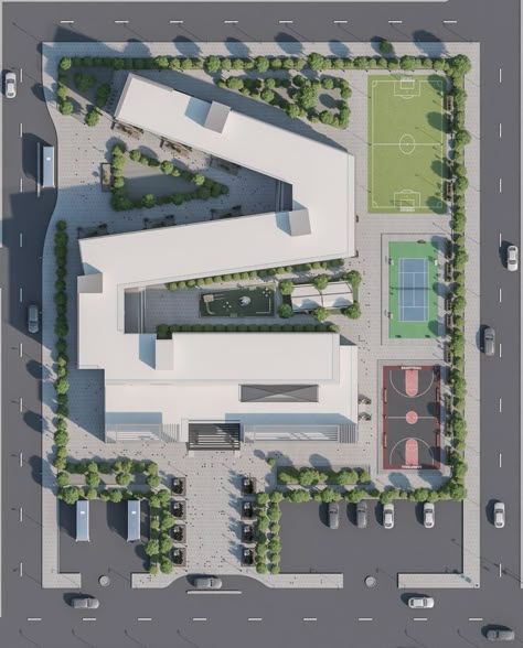 Elementary School Architecture, Factory Architecture, School Plan, Site Analysis, Autodesk Revit, Architecture Concept, Landscape Design Plans, Layout Architecture, Landscape Architecture Design