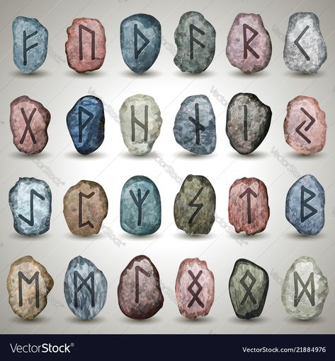 Stone Runes, Norse Alphabet, Runic Alphabet, Rune Stones, Game Assets, Runes, Png Images, Adobe Illustrator, Alphabet