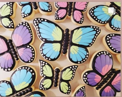 Butterfly Cookies Decorated, Cookie Decorating Butterfly, Purple Butterfly Cookies Decorated, Blue Butterfly Cookies Decorated, Pink Butterfly Cookies Decorated, Butterfly And Flower Cookies Decorated, Easter Sugar Cookies Decorated, Butterfly Cookies, Easter Sugar Cookies