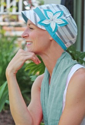 Chemo Caps Pattern, Hospital Ideas, Under The Boardwalk, Chemo Hair, Chemo Hats, Pullovers Outfit, Chemo Headwear, Spring Hats, Summer Hats For Women