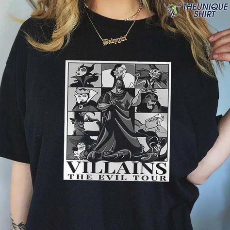 Disney Villain Shirt, Disney Villain, Disney Villains, Disney, T Shirt