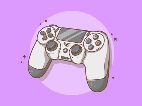 by catalyst Playstation Joystick, Game Controller Art, Gaming Illustration, Games Wallpaper, Arcade Game Machines, Game Wallpaper, Playstation Controller, Best Gaming Wallpapers, Ps4 Controller