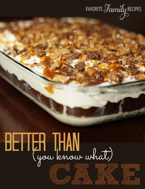 This is my go to recipe when dessert for a group is needed. It will not disappoint. Better Than You Know What Cake Recipe - It's Double the YUM Heaven Cake, Brownie Desserts, Dessert Aux Fruits, Think Food, Poke Cake, Cupcake Cake, Yummy Sweets, Food Cakes, Eat Dessert