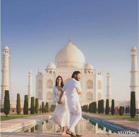 Taj Mahal Pre Wedding Photography. Book now Esthetic Photos, Travel Photoshoot, Throwback Pictures, Romantic Photos Couples, Allu Arjun, Wedding Couple Poses Photography, Couple Photoshoot Poses, Cute Couple Poses, Prewedding Photography