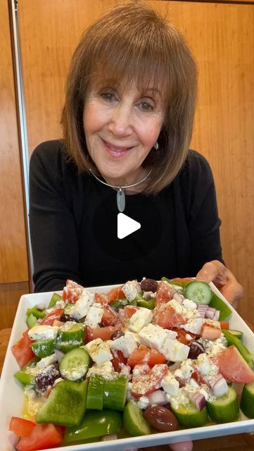 Arab Salad Recipes, Rose Reisman Recipes, Greek Yogurt Recipes, Awesome Food, Yogurt Recipes, Greek Food, Food Choices, Greek Salad, June 22