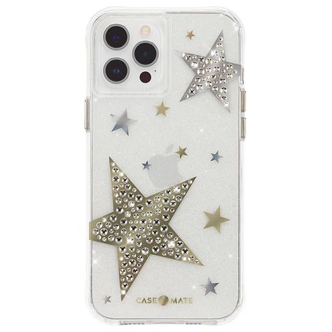 Sheer Superstar - iPhone 12 Pro Max – Case-Mate Case Mate Cases, Clear Star Phone Case, Star Iphone Case, Stargirl Phone Case, Star Girl Jewelry, Cute Phone Cases Clear, Vanilla Girl Phone Case, Christmas Wish List Aesthetic, Iphone 12 Phone Cases