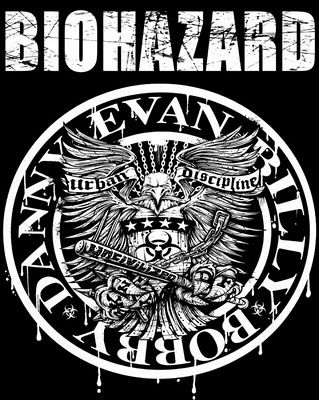 Biohazard Punk Band Logos, Biohazard Band, Rock Band Logos, Groove Metal, Music Poster Ideas, Rock N Roll Style, Punk Art, Hardcore Punk, Band Logo