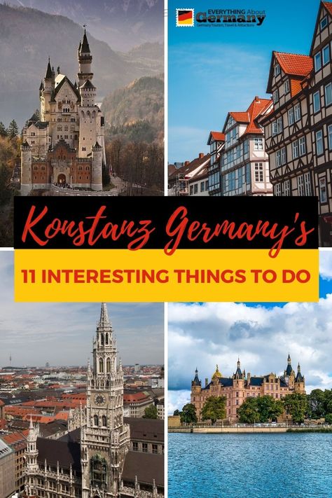 What does Konstanz have to offer? Here's our list of 11 interesting to do in this city. Things To Do In Stuttgart Germany, Fussen Germany Things To Do, Stuggart Germany Things To Do In, Konstanz Germany, Best Cities In Germany, German Town, This City, Lake View, Plan Your Trip