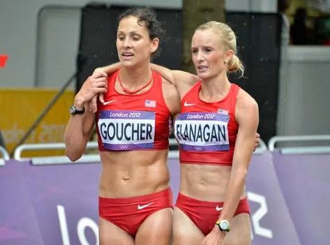 Shalane Flanagan, Kara Goucher finish 10-11 in London Olympics marathon – The Denver Post Kara Goucher, Shalane Flanagan, Olympic Runners, Athletics Track, Triple Jump, Beijing Olympics, Pole Vault, Long Jump, Life Fitness