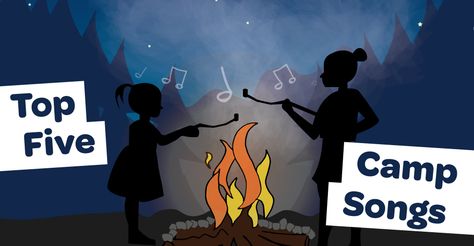 Girl Scout Blog: 5 Camp Songs Every Girl Scout Should Know Girl Scout Camp Songs, Girl Scout Songs, Girl Scout Camp, Campfire Fun, Daisy Troop, Scout Crafts, Camp Songs, Brownie Girl, Scout Camp