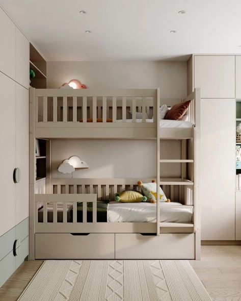 Boys Bedroom Bunk Beds, Bunk Bed Rooms, Indoor Playroom, Double Bunk Beds, Room Children, Minimalist Bed, Kids Interior Room, Kids Interior, Boys Bedrooms