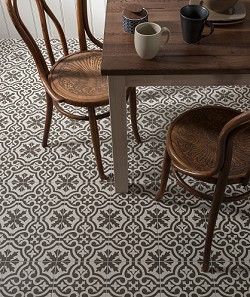 Kitchen floor - current favourite but expensive! Vintage Tegel, Tiled Hallway, Topps Tiles, Victorian Bathroom, Small Tiles, Tile Trends, Encaustic Tile, Bar Interior, Tile Inspiration