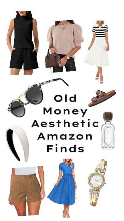 Check out this photo from Ashley Semrick Aesthetic Amazon, Sorority Rush, Classic Trench Coat, Casual Tanks, Money Aesthetic, Timeless Handbag, Cap Sleeve Top, Womens Tops Summer, Old Money Aesthetic