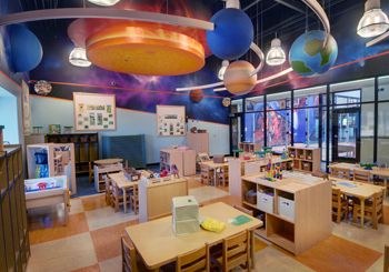 images childrens learning centers | Child Care Programs - Infant, Toddler, Kindergarten, After School Care Outer Space Classroom, Child Care Center Design, Childcare Rooms, Home Childcare, Classroom Arrangement, Preschool Designs, Space Classroom, After School Care, Daycare Design