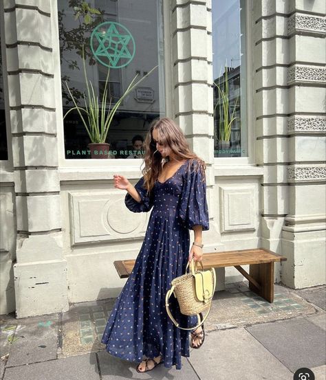 Boho Romantic Style Outfit, Classic Romantic Style Outfit, Honeymoon Fits, Casual Maxi Dress Outfit, Romantic Style Outfit, Romantic Clothing Style, Classic Romantic Style, Desi Fashion Casual, Plain Jane