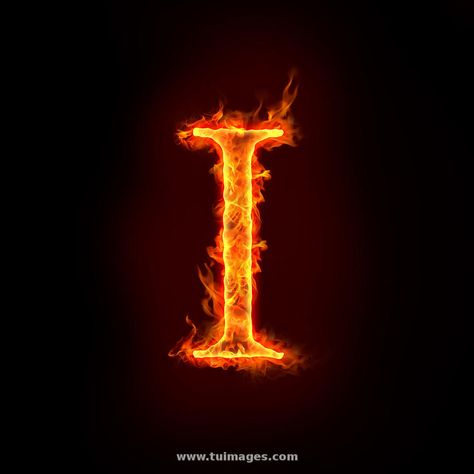 I Fire Letter, All Alphabet Wallpaper Letters, I Name Wallpaper, Alphabet Images Fonts, Fire Letters, Heart Letters, Fire Font, I Initial, Letter Photography