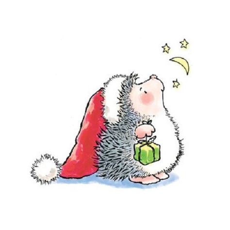 #Hedgie #Hedgehog #prickly #cuteness #christmas #santahat #present #moonandstars Penny Black Stamps, Christmas Rock, Christmas Card Art, Watercolor Christmas Cards, Diy Christmas Cards, Christmas Drawing, Penny Black, Christmas Paintings, Christmas Illustration