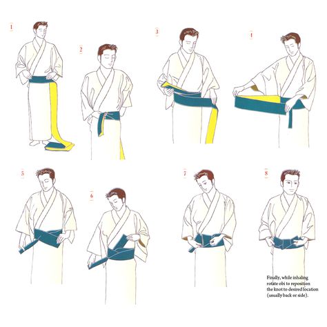 Japanya: Men's Obi Japanese Style Clothing, Asian Crafts, Japanese Traditional Clothing, Yukata Kimono, Diy Shorts, Cosplay Tutorial, Japan Culture, Obi Belt, Tie Men's