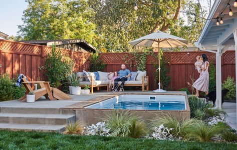 Plunge Pool Cost, Online Landscape Design, Pool Fashion, Small Pool, Plunge Pool, Small Backyard Pools, Above Ground Pool, In Ground Pools, Pool Designs