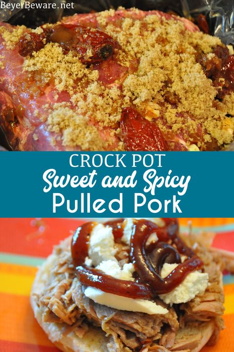 Dr Pepper Pulled Pork Crock Pot, Recipes Using Pork Chops, Pulled Pork Crock Pot, Pulled Pork Crock, Dr Pepper Pulled Pork, Crock Pot Pulled Pork, Pork Crockpot, Field Meals, Spicy Pulled Pork