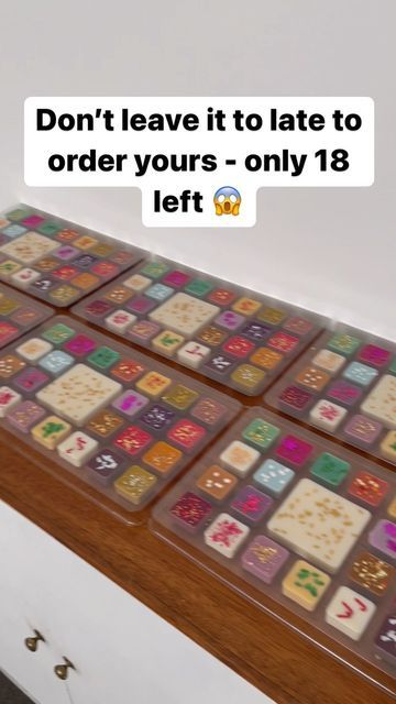 Chandlers Wax Melts on Instagram: "My Festive Wax Melt Advent Calendars are all made! Just packaging and labelling left. Make sure you don’t miss out on yours, order it today! #homefragranceuk #mrshinch #staceysolomon #waxmelts #waxmeltsliverpool #homeaccount #waxmeltsofinstagram #waxmeltsuk #homesweethome #waxmeltsaddict #homeinterior #hincharmy #Handmadeuk #soywaxmelts #waxmeltobsessed #waxmeltadventcalendar #adventcalendar #adventcalender #christmaswaxmelts" Christmas Wax Melts, Stacey Solomon, Diy Christmas Ornament, Advent Calenders, Home Ac, Holiday Candles, Advent Calendars, Soy Wax Melts, Packaging Labels