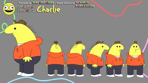 https://art.ngfiles.com/images/2275000/2275364_bergmik_charlie-smiling-friends-turnaround.gif?f1641237675 Charlie Smiling Friends, Mouth Animation, Smiling Friends, Animation Storyboard, Happy Guy, Friends Season, Friends Gif, Silly Images, Adult Swim