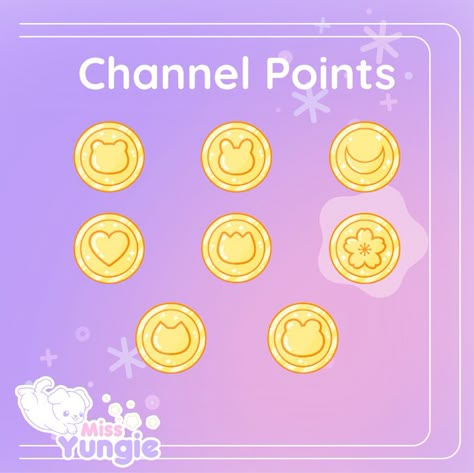 Found some cute channel points for twitch! Twitch Channel Points Ideas, Twitch Overlay Ideas, Twitch Emotes Ideas, Twitch Assets, Twitch Alerts, Twitch Streaming Setup, Twitch Bits, Stream Design, Cute Emotes