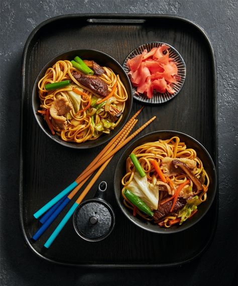 Japanese Stir-fried Noodles ‘Yakisoba’ | Japanese Yakisoba Noodles🤗💥✌️🍜 ... Make your yakisoba sauce from scratch with simple pantry staples! | By Quick and Easy Cooking with Marion Yakisoba Aesthetic, Yakisoba Sauce, Marions Kitchen, Yakisoba Noodles, Marion's Kitchen, Simple Pantry, Fried Noodles, Pantry Staples, Easy Cooking