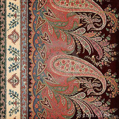 Antique Vintage paisley indian background by Jodielee, via Dreamstime Indian Background, Digital Border, Art Chinois, Vintage Paisley, Paisley Art, Paisley Fabric, Digital Borders Design, Art Japonais, Design Image