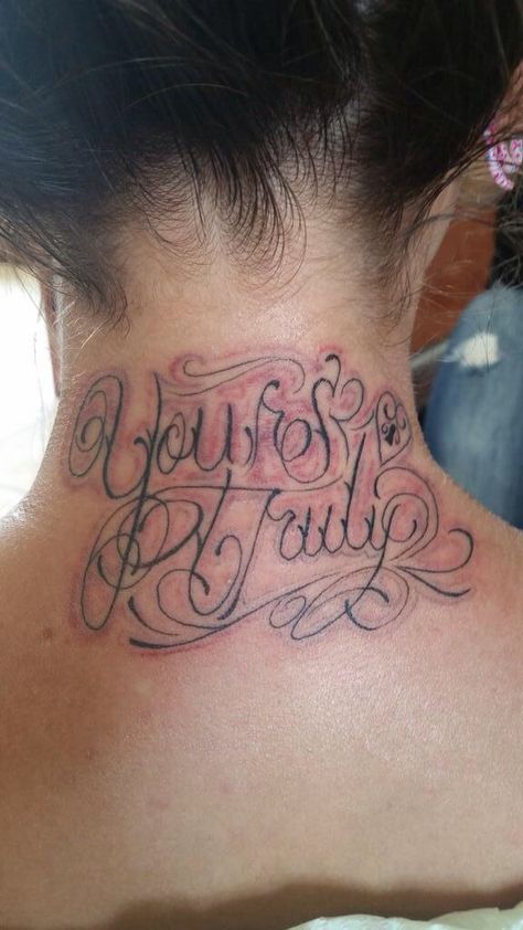 Yours Truly Yours Truly Tattoo, Daycare Teacher, Yours Truly, Tattoo Art, Tattoo Quotes, Art Tattoo, Tattoos, Art