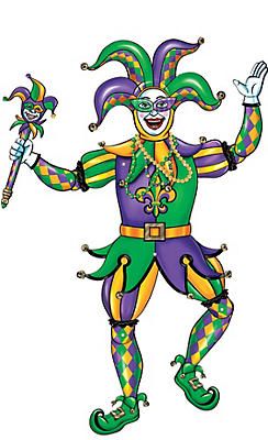 Mardi Gras Jester Cutout Mardi Gras Jester, Mardi Gras Party Decorations, Mardi Gras Float, Mardi Gras Centerpieces, Mardi Gras Crafts, Oktoberfest Halloween, Mardi Gras Food, Mardi Gras Outfits, Mardi Gras Costumes