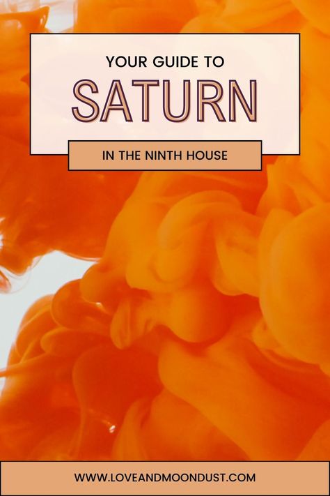 Your Guide to Saturn in the Ninth House in Astrology 9th House Astrology, The Ninth House, House Astrology, House In Astrology, Ninth House, Saturn Return, Higher Learning, Learning Journey, Moon Dust