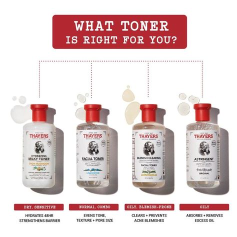 Drugstore Toner For Combination Skin, Skin Toner For Black Women, Types Of Toners For Face, Best Toners For Oily Skin, What Does Toner Do Skin Care, Best Toner For Combination Skin, Best Toner For Dry Skin, Toner Thayers, Toner For Combination Skin