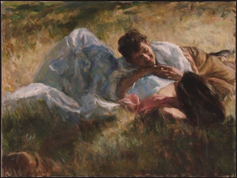 The Art of Love, by a Time Travelling Impressionist Painter Romance Arte, Ron Hicks, Art Romantique, Art Amour, Romantic Paintings, Art Of Love, Romance Art, Art Classique, Romantic Art