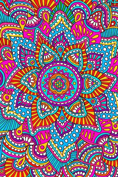 Morocco Theme, Mandala Wallpaper, Sharpie Art, Not Love, Wow Art, Mandala Coloring Pages, Mandala Drawing, Zentangle Art, Mandala Pattern