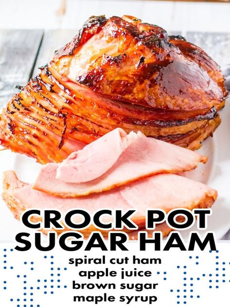 Best Ham Glaze Recipe, Brown Sugar Ham Recipes, Ham Glaze Recipe Brown Sugar, Ham With Brown Sugar Glaze, Best Ham Glaze, Baked Spiral Ham, Cooking Spiral Ham, Easy Ham Glaze, Crock Pot Ham