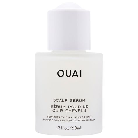 Hydrating Scalp Serum for Healthy, Fuller Looking Hair - OUAI | Sephora Fuller Looking Hair, Ouai Hair, Ouai Haircare, Anti Frizz Serum, Thick Moisturizer, Androgenetic Alopecia, Scalp Serum, Fuller Hair, Hair Thickening