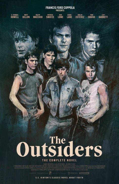 The Outsiders Homescreen, The Outsiders Logo, The Outsiders Pictures, Johnny Cade Wallpaper, The Outsiders Movie Poster, Outsiders Movie Poster, The Outsiders Poster, Two Bit Matthews, Outsiders Poster