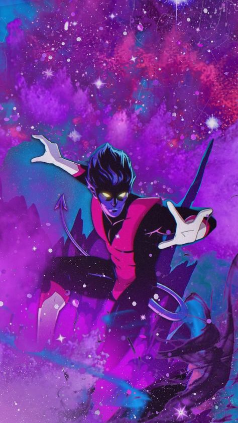 #nightcrawler #xmen #xmen97 Storm And Nightcrawler, Nightcrawler Priest, Nightcrawler Wallpaper X Men, Xmen 97 Nightcrawler, Nightcrawler Pfp, Nightcrawler Wallpaper, Marvel Nightcrawler, Nightcrawler Fanart, X Men Wallpaper