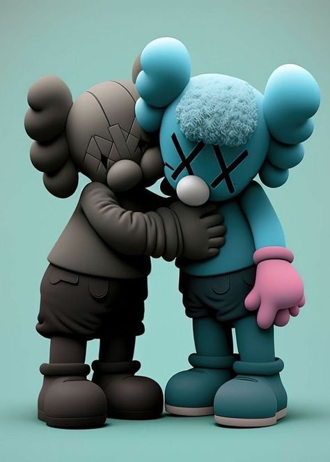 Kaws Poster, Fashion Mistakes, Cartoon Characters, Poster Print, Paint, Iphone