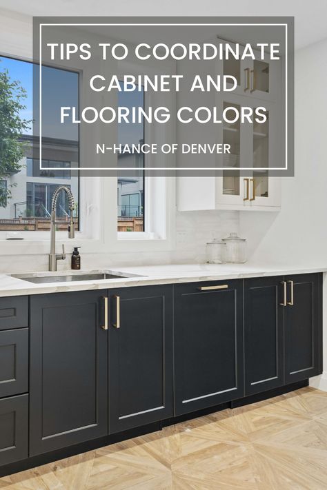 When it comes to kitchen design, we always advise people to start by focusing on the two features that make the most significant statement and take up the largest surface area—flooring and cabinets. 

As part of the process, we also offer recommendations for colors that pair well with existing or new flooring. Let’s take a look at a few examples, tips, and tricks to help you in the decision-making process. Painted Kitchen Floors, Flooring Colors, Tile Board, Cabinet Painting, Grey Floor Tiles, New Flooring, Ceramic Floor Tiles, Decision Making Process, White Floors